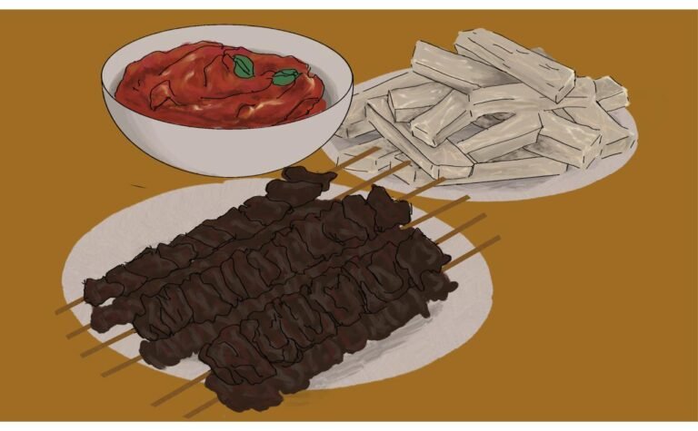 Suya Crunch Platter